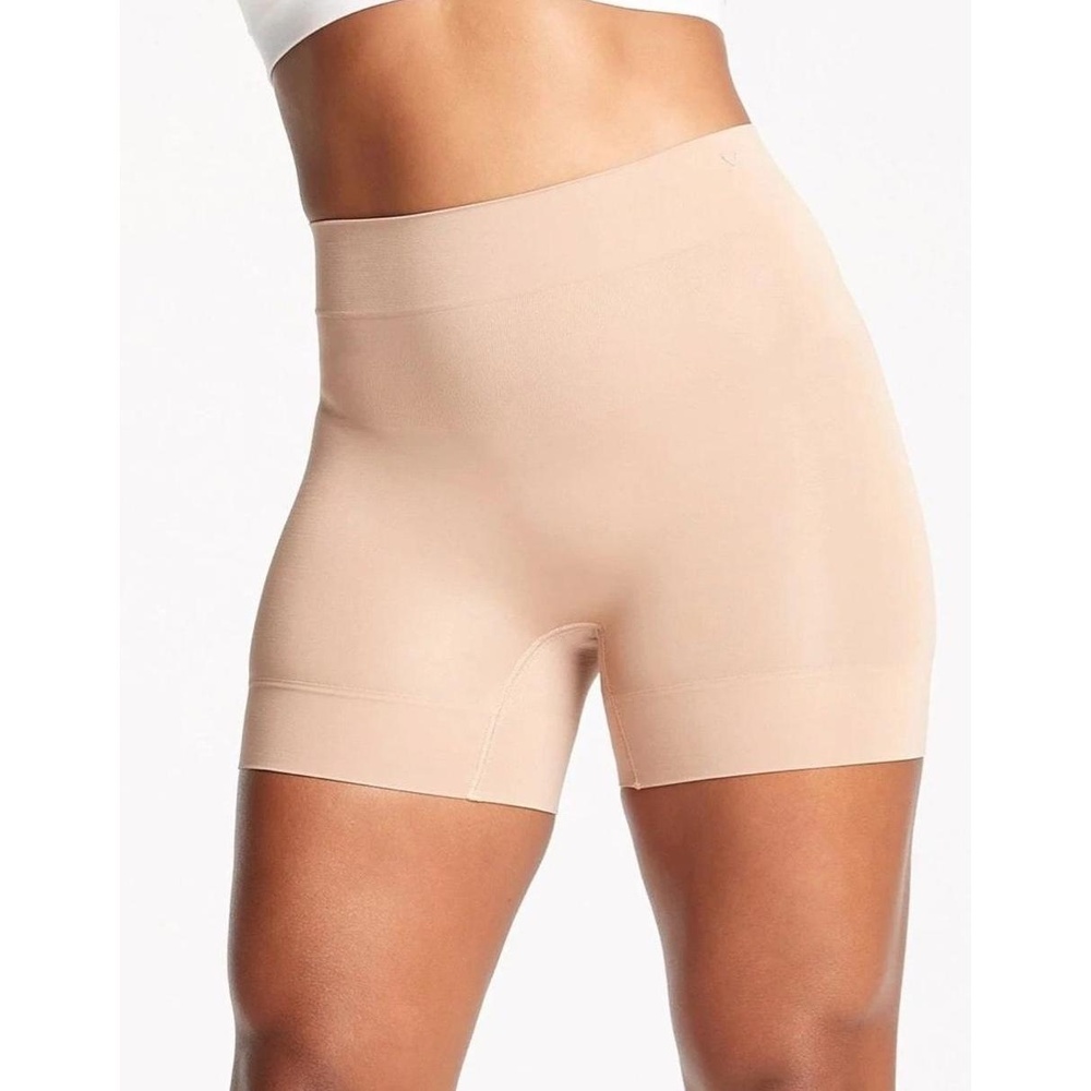 NWT Yummie Womens 1X‎ Tan Bria Seamless Shaping Shorts Butt Lifting